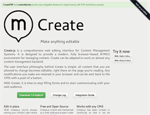 Tablet Screenshot of createjs.org