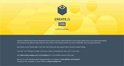 Desktop Screenshot of code.createjs.com